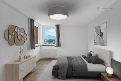 Moderne 2-Zimmer-Wohnung mit fantastischer Aussicht in ruhiger Lage in Graz!