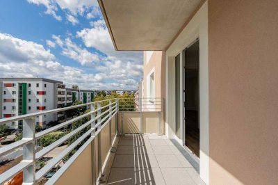 Neubau / Erstbezug - Geräumige Wohnung mit Balkon