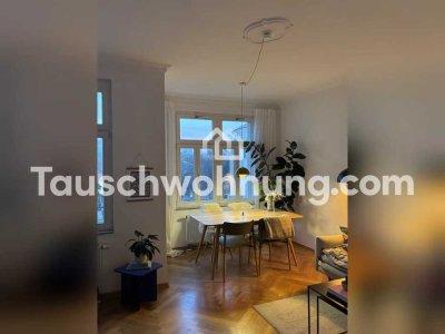 Tauschwohnung: 2 Zimmer Altbauwohnung in Gohlis gegen 3 Zimmer Wohnung