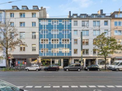 Charmante Drei-Zimmer-Wohnung mit Balkon in Düsseldorf Bilk