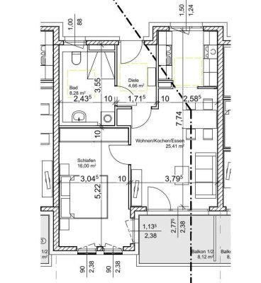 Moderne Seniorenwohnung mit optionaler Betreuung zentral in Nürnberg