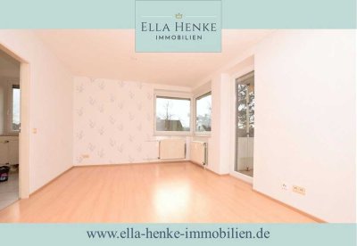 Gepflegte 2-Zimmer-Wohnung mit Fahrstuhl und Südbalkon.