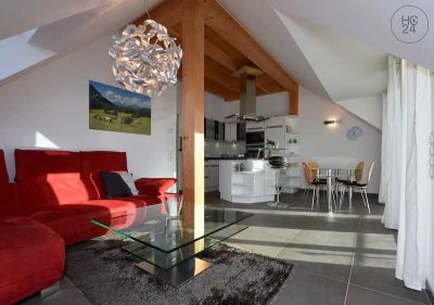 Möblierte 3,5 Zimmer Maisonette Wohnung mit 2 Balkonen in Füssen