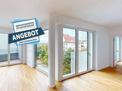 WINTER ANGEBOT - 4-Zimmer-Familienwohnung * West-Balkon * Nähe Orankesee