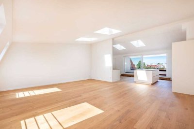 Neuwertige 5-Zimmer-Maisonette mit hochwertiger Ausstattung, Dachterrasse und Traumblick