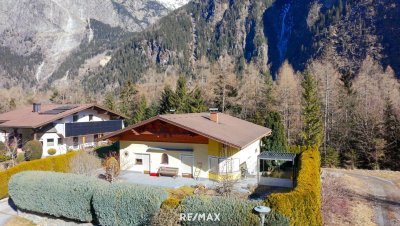 Massiv gebauter Bungalow in schöner Wohnsiedlung in Umhausen!