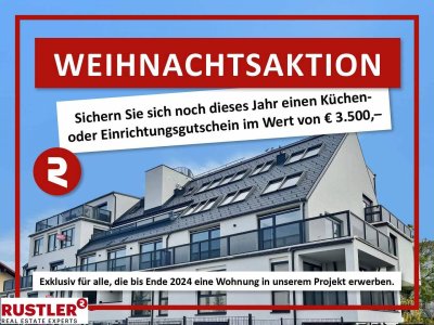 Familienwohnung mit 155m² Garten &amp; Terrasse-Weihnachtsaktion: 3.500€ Küchengutschein bis 31.12.24