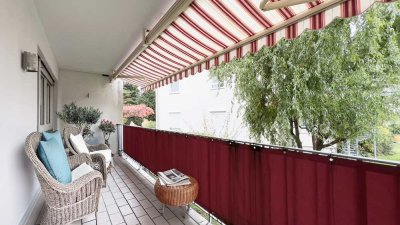 Provisionsfrei in Feudenheim: Moderne Erdgeschosswohnung mit sonnigem Balkon!