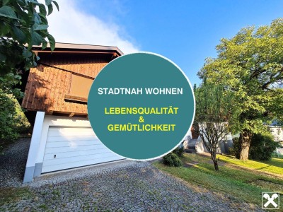 Stadtnah und doch im Grünen - Einfamilienhaus in bester Lage!