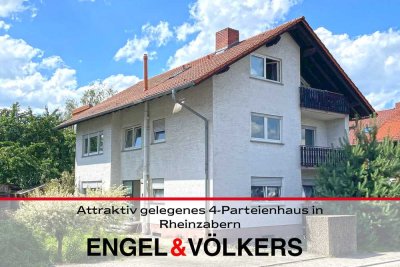 Attraktiv gelegenes 4-Parteienhaus in Rheinzabern