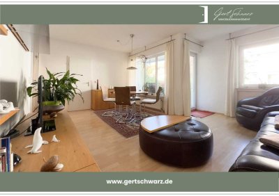 "Sunshine & Charming Lifestyle" - sonnendurchflutete 3 ZKB-Wohnung mit großem Balkon und Energieeffi