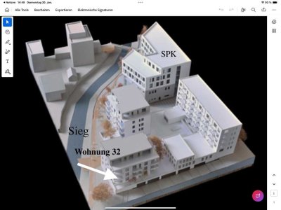 Neuwertige 3-Zimmer-Wohnung mit Balkon in Siegen