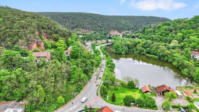 Idyllisches EFH mit großem Garten am Naturschutzgebiet | Blick auf die Limburg