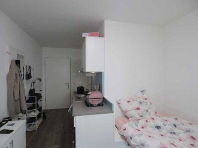 1-Zimmer-Appartment mit Möblierung und Terrasse im Studentenviertel