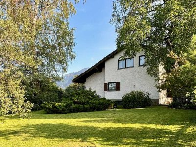 Attraktives Grundstück mit Bergblick - Einfamilienhaus mit Potenzial