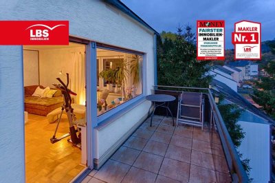 Schicke 3-Zimmer-Wohnung mit 2x Balkon, Garage, Schwimmbad im Haus