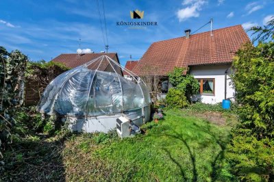 Gemütliches EFH mit XXL-Werkstatt/Garage, herrlicher Garten & jede Menge Platz