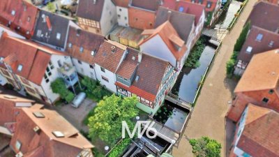 ++ HISTORISCHES ZWEIFAMILIENHAUS | FLUSSZUGANG | RENOVIERUNGSBEDÜRFTIG ++