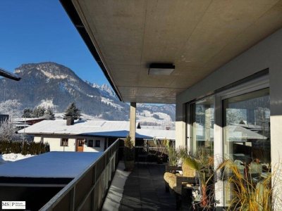 Region Kitzbühel: Exklusive Neubauwohnung mit großer Balkonterrasse zu verkaufen