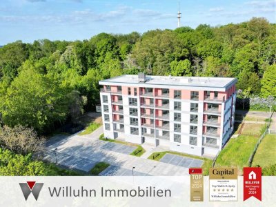 Idyllische Neubauwohnung am Waldrand mit schönem Westbalkon