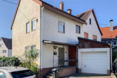 Richtig zuhause: EFH mit Gewerbefläche, Terrasse und Balkon in Vorstadtlage von Tübingen