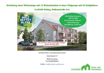 Großzügige  2-Zimmer-Wohnung mit Südbalkon