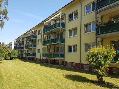 Top renovierte 3-Raum-Wohnung mit Balkon und super tollem Ausblick