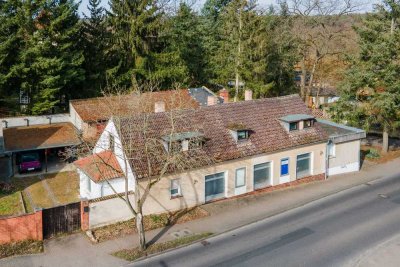 Wohnen und/oder Gewerbe! Seenahes historisches Ensemble im Zentrum des Malerdorfs Ferch
