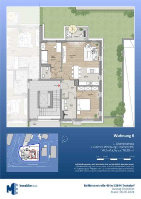 Energieeffiziente KfW 55 Neubauwohnung zu vermieten!