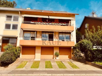 SCHÖN GESCHNITTENE 4 ZKB EIGENTUMSWOHNUNG MIT SÜD-BALKON UND GARAGE IN NEUWEILER - SOFORT FREI