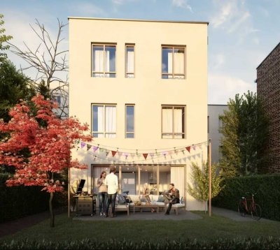 Weißensee: Berliner Allee: ERSTBEZUG im EIGENEN TOWNHOUSE - 2024: 6-Zi, 4 Etagen, TERRASSE + GARTEN