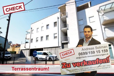 Erstbezugsfeeling! Zentrumsnahe Wohnung mit Süd-Dachterrassse! Parkplatz möglich!