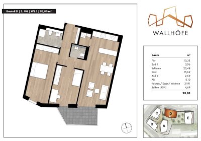 3-Bedroom Apartment, Balcony in Prime Location, Near Düsseldorf