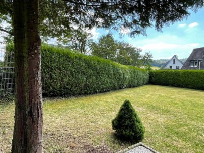 Vollmöblierte Garten-Wohnung in familiärer Lage im Zweifamilienhaus