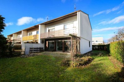 Familienfreundliches Reihenendhaus mit großem Garten in Limburgerhof