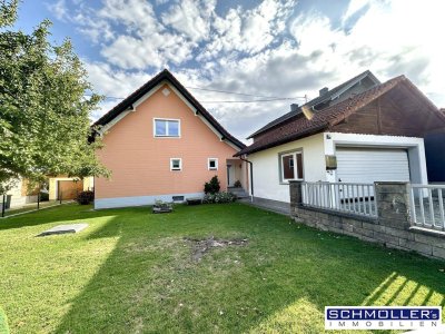 Nettes Einfamilienhaus mit 2 Nebengebäuden in zentraler Lage