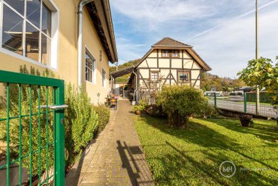 MANNELLA *Historisches Fachwerkjuwel mit Werkstatthalle* in Zentrallage von Hoffnungsthal