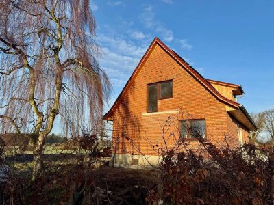 Obergeschosswohnung in Feldrandlage