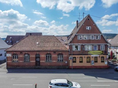 Denkmalgeschütztes Wohn- und Geschäftshaus in zentraler Lage von Leonberg-Eltingen