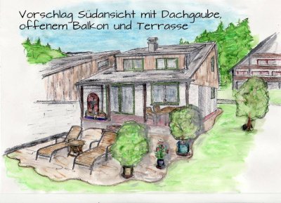 Miethaus mit Panoramablick. Nur Zweitwohnsitz oder Ferienwohnung