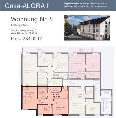 Moderne Wohnung in Herzen Gladenbachs