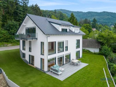 Modernes Design trifft auf höchsten Wohnkomfort - KFW55 Haus