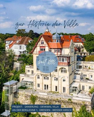 Villa Berglehne / Penthouse m. Traumblick & Individualität i. Ausstattung & Raumkonzept!