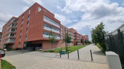 Moderne, energieeffiziente Erdgeschosswohnung mit Tiefgaragen-Stellplatz