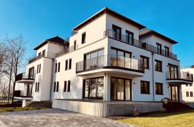 Moderne Penthouse-Mietwohnung mit Selliner Seeblick und großer Dachterrasse