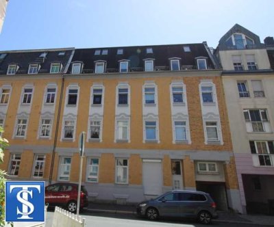 Schönes saniertes und vermietetes Wohn-/Geschäftshaus mit 9 WE und 2 GE, Balkone, Garage in Plauen