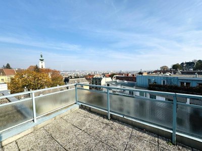 DACHTERRASSENWOHNUNG MIT BLICK ÜBER DIE STADT