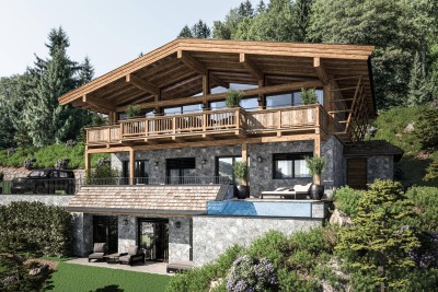 Luxuriöses Chalet in atemberaubender Panoramalage