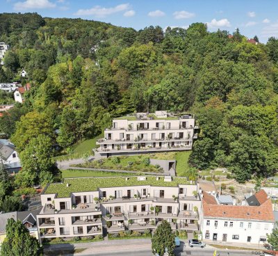 PROVISIONSFREI: Perfekt aufgeteilte, südseitige Balkonwohnung mit 3 Zimmern im Grünen - zu kaufen in 2391 Kaltenleutgeben