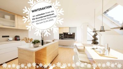 VIEL PLATZ: Helle 4-Zi-Maisonette-Wohnung mit Wohlfühlkamin